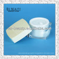 Square Shape Luxury Acrylic Cream jars for cosmetic packing 50g